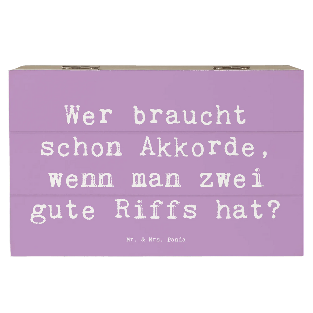 Holzkiste Spruch E-Gitarre Zwei Riffs Holzkiste, Kiste, Schatzkiste, Truhe, Schatulle, XXL, Erinnerungsbox, Erinnerungskiste, Dekokiste, Aufbewahrungsbox, Geschenkbox, Geschenkdose, Instrumente, Geschenke Musiker, Musikliebhaber