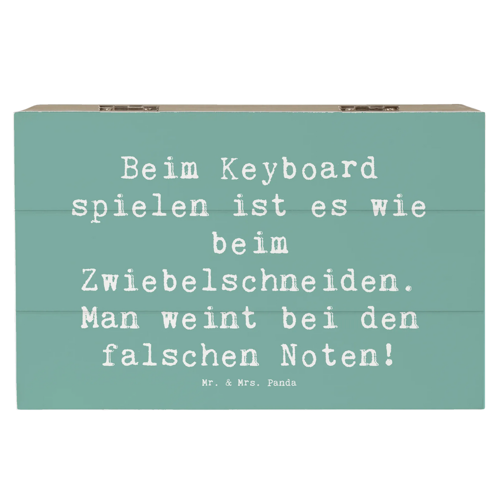 Holzkiste Spruch Keyboard Tränen Holzkiste, Kiste, Schatzkiste, Truhe, Schatulle, XXL, Erinnerungsbox, Erinnerungskiste, Dekokiste, Aufbewahrungsbox, Geschenkbox, Geschenkdose, Instrumente, Geschenke Musiker, Musikliebhaber