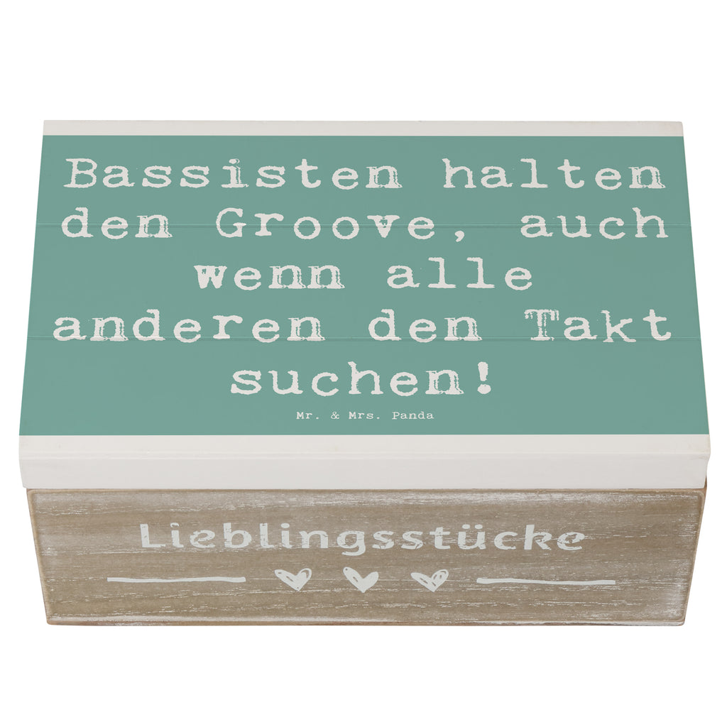 Holzkiste Spruch Bassgitarre Groove Holzkiste, Kiste, Schatzkiste, Truhe, Schatulle, XXL, Erinnerungsbox, Erinnerungskiste, Dekokiste, Aufbewahrungsbox, Geschenkbox, Geschenkdose, Instrumente, Geschenke Musiker, Musikliebhaber