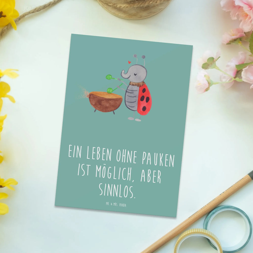 Postkarte Pauken Leben Postkarte, Karte, Geschenkkarte, Grußkarte, Einladung, Ansichtskarte, Geburtstagskarte, Einladungskarte, Dankeskarte, Ansichtskarten, Einladung Geburtstag, Einladungskarten Geburtstag, Instrumente, Geschenke Musiker, Musikliebhaber