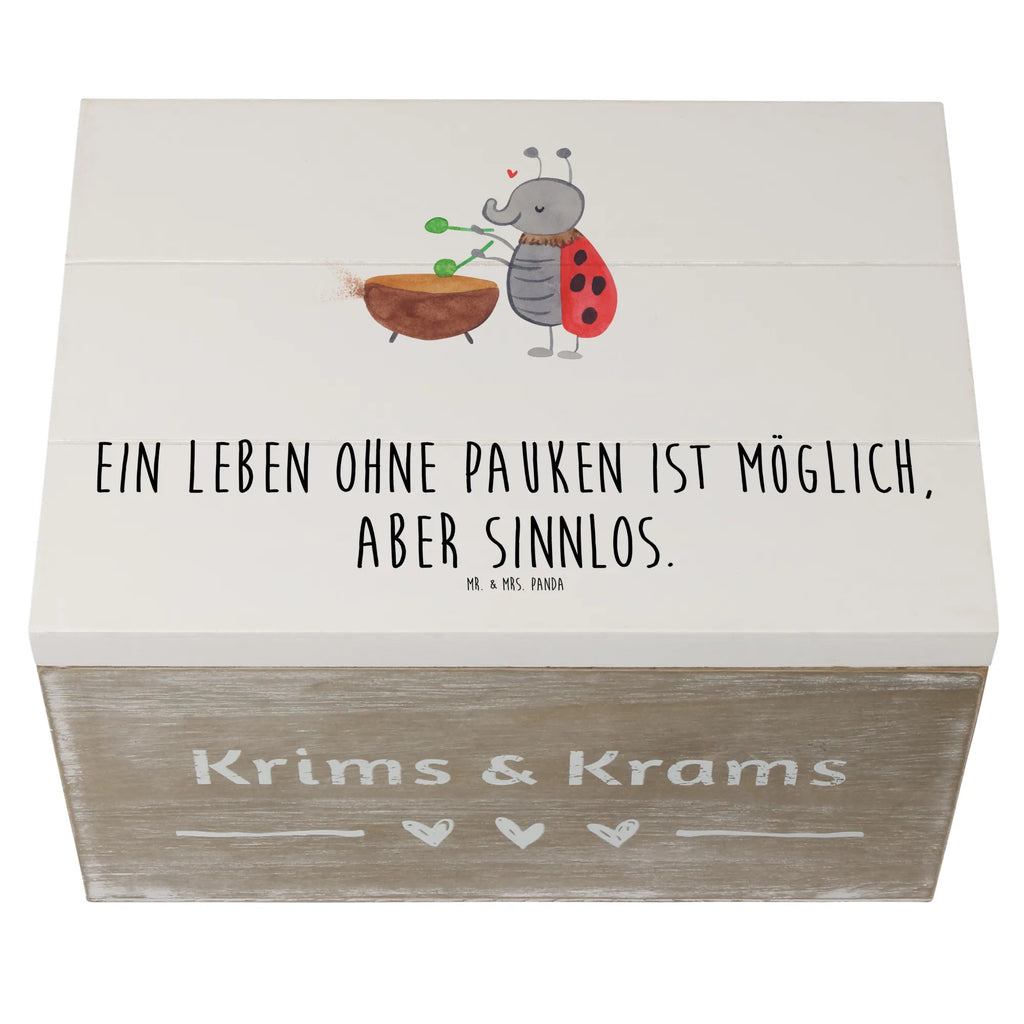 Holzkiste Pauken Leben Holzkiste, Kiste, Schatzkiste, Truhe, Schatulle, XXL, Erinnerungsbox, Erinnerungskiste, Dekokiste, Aufbewahrungsbox, Geschenkbox, Geschenkdose, Instrumente, Geschenke Musiker, Musikliebhaber