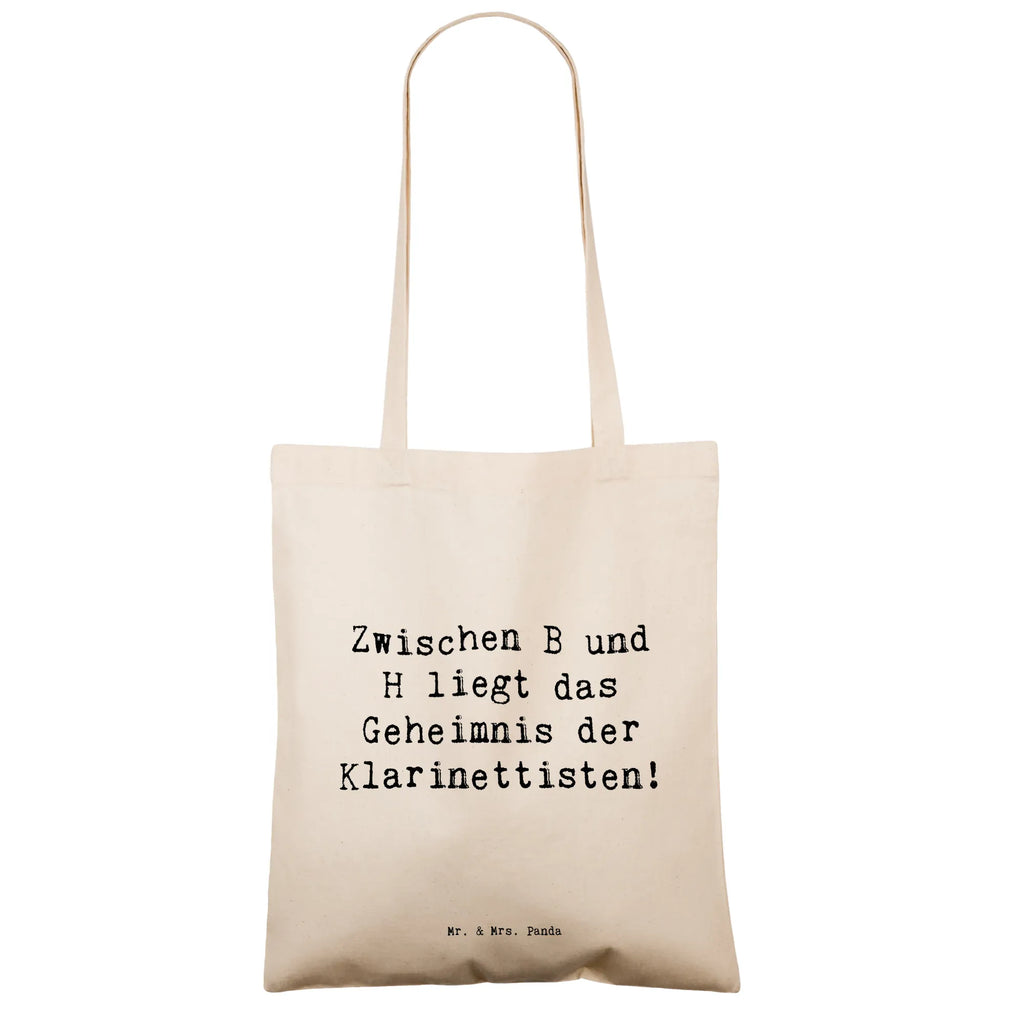 Tragetasche Spruch Klarinette Geheimnis Beuteltasche, Beutel, Einkaufstasche, Jutebeutel, Stoffbeutel, Tasche, Shopper, Umhängetasche, Strandtasche, Schultertasche, Stofftasche, Tragetasche, Badetasche, Jutetasche, Einkaufstüte, Laptoptasche, Instrumente, Geschenke Musiker, Musikliebhaber