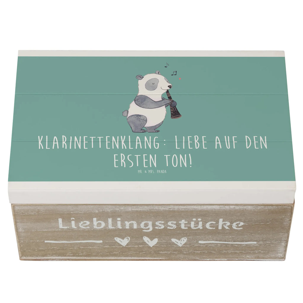 Holzkiste Klarinette Liebe Holzkiste, Kiste, Schatzkiste, Truhe, Schatulle, XXL, Erinnerungsbox, Erinnerungskiste, Dekokiste, Aufbewahrungsbox, Geschenkbox, Geschenkdose, Instrumente, Geschenke Musiker, Musikliebhaber