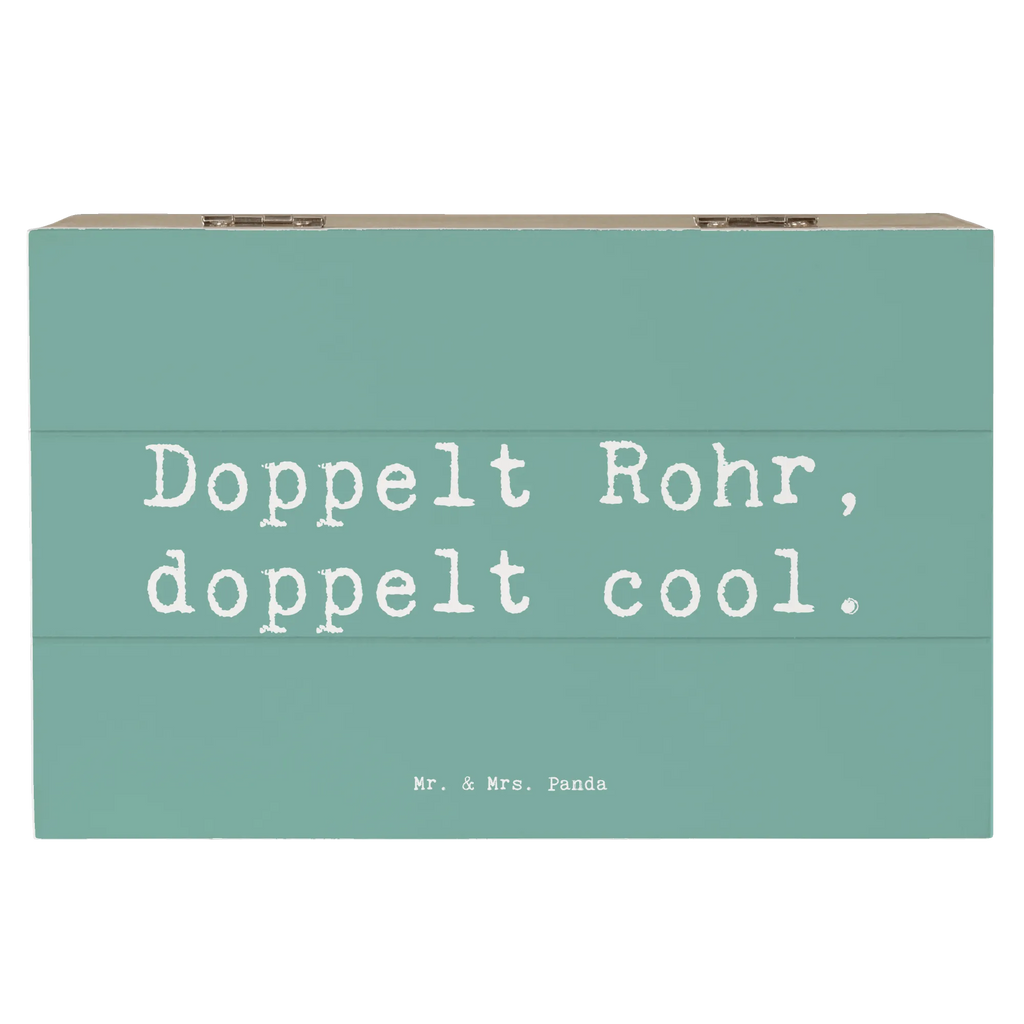 Holzkiste Spruch Fagott Doppelt Cool Holzkiste, Kiste, Schatzkiste, Truhe, Schatulle, XXL, Erinnerungsbox, Erinnerungskiste, Dekokiste, Aufbewahrungsbox, Geschenkbox, Geschenkdose, Instrumente, Geschenke Musiker, Musikliebhaber