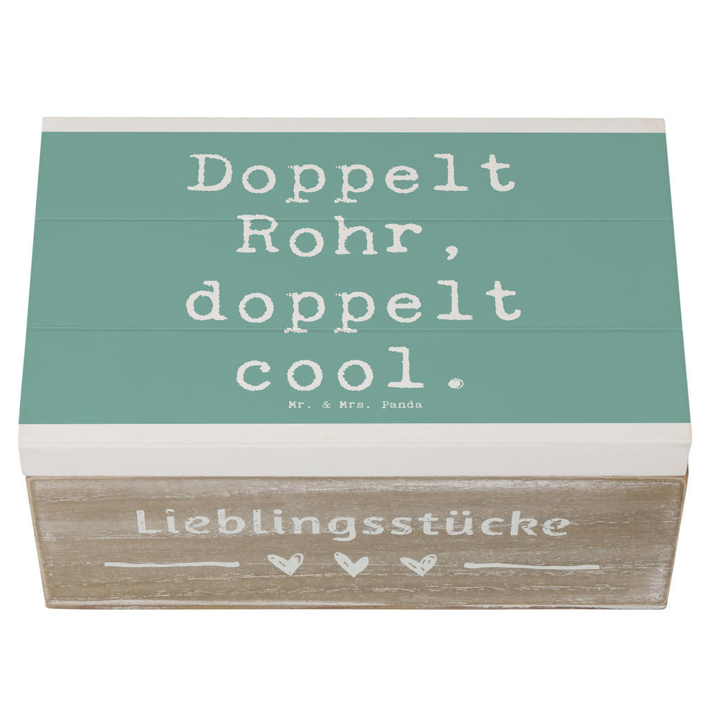 Holzkiste Spruch Fagott Doppelt Cool Holzkiste, Kiste, Schatzkiste, Truhe, Schatulle, XXL, Erinnerungsbox, Erinnerungskiste, Dekokiste, Aufbewahrungsbox, Geschenkbox, Geschenkdose, Instrumente, Geschenke Musiker, Musikliebhaber