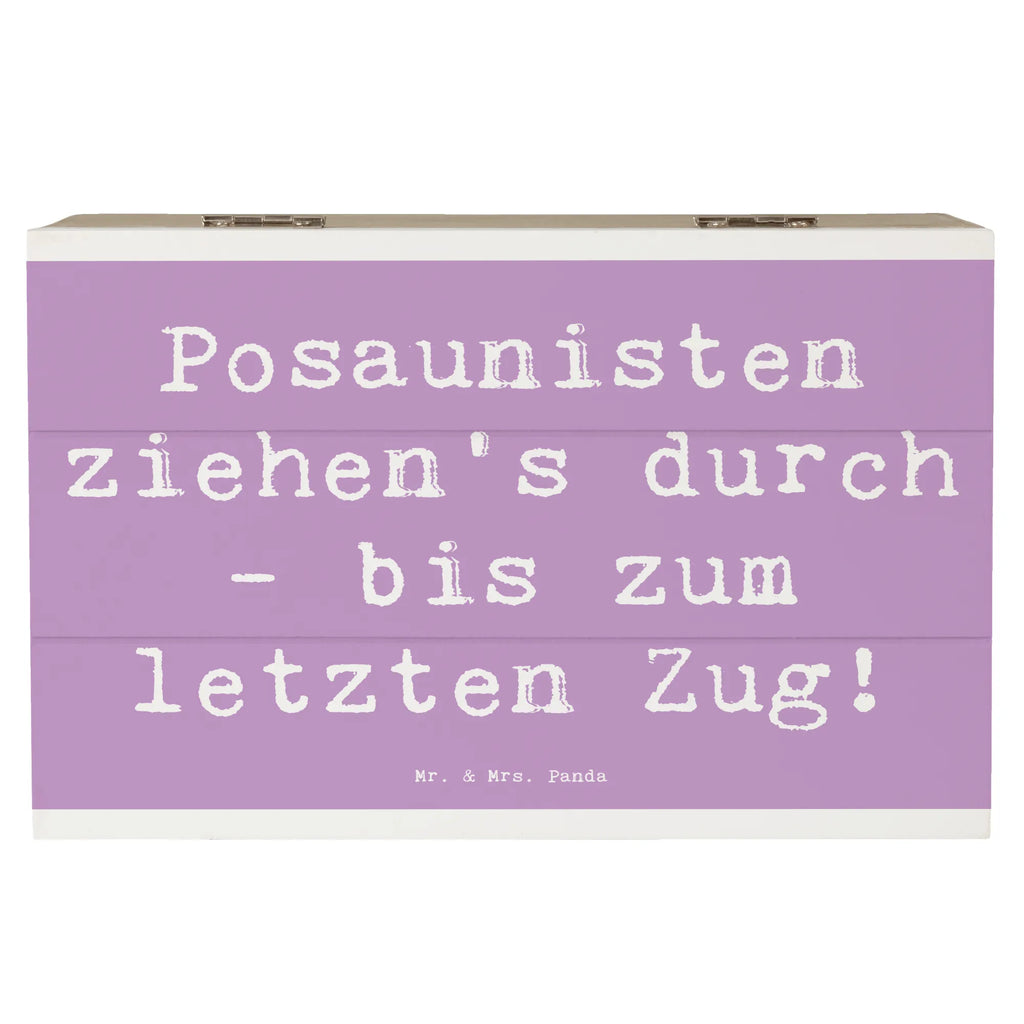 Holzkiste Spruch Trombone Durchzieher Holzkiste, Kiste, Schatzkiste, Truhe, Schatulle, XXL, Erinnerungsbox, Erinnerungskiste, Dekokiste, Aufbewahrungsbox, Geschenkbox, Geschenkdose, Instrumente, Geschenke Musiker, Musikliebhaber