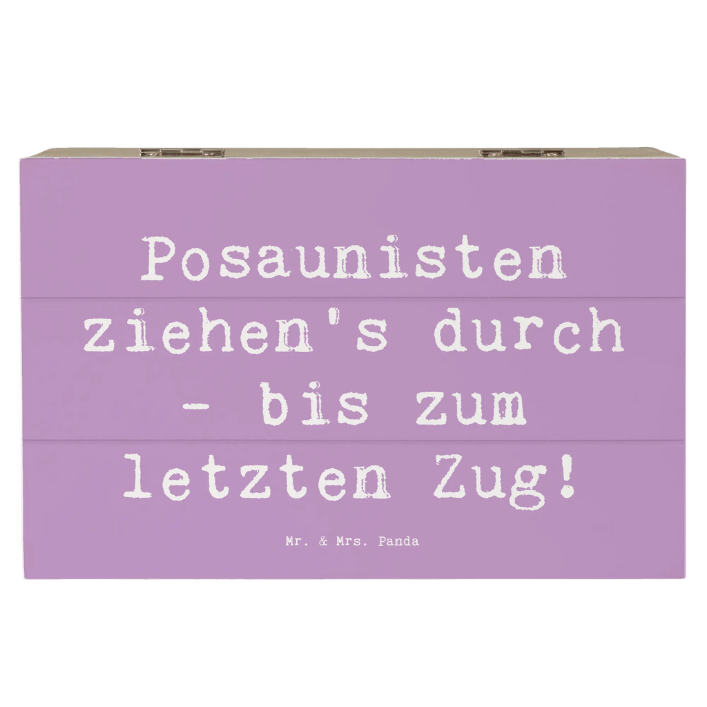 Holzkiste Spruch Trombone Durchzieher Holzkiste, Kiste, Schatzkiste, Truhe, Schatulle, XXL, Erinnerungsbox, Erinnerungskiste, Dekokiste, Aufbewahrungsbox, Geschenkbox, Geschenkdose, Instrumente, Geschenke Musiker, Musikliebhaber