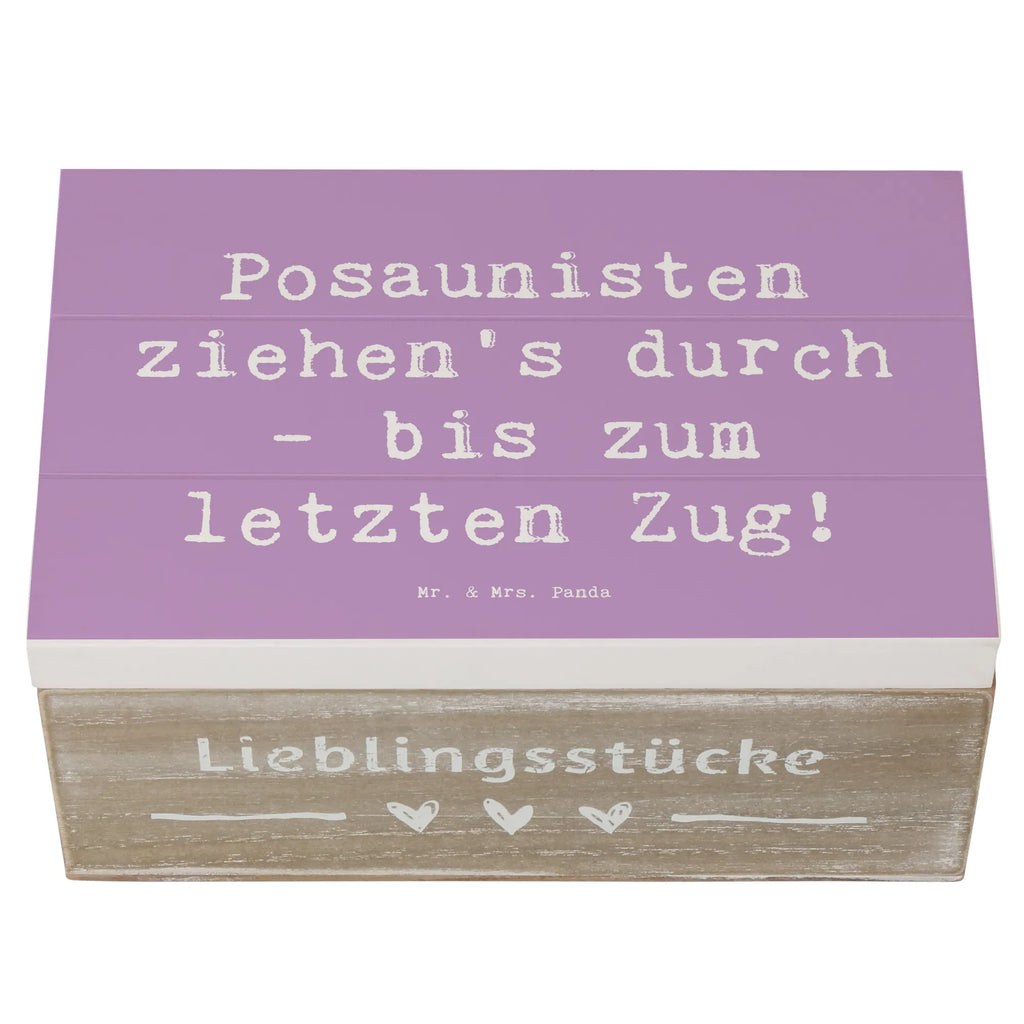 Holzkiste Spruch Trombone Durchzieher Holzkiste, Kiste, Schatzkiste, Truhe, Schatulle, XXL, Erinnerungsbox, Erinnerungskiste, Dekokiste, Aufbewahrungsbox, Geschenkbox, Geschenkdose, Instrumente, Geschenke Musiker, Musikliebhaber