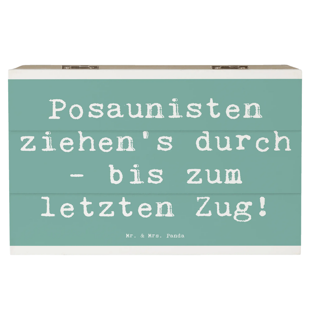 Holzkiste Spruch Trombone Durchzieher Holzkiste, Kiste, Schatzkiste, Truhe, Schatulle, XXL, Erinnerungsbox, Erinnerungskiste, Dekokiste, Aufbewahrungsbox, Geschenkbox, Geschenkdose, Instrumente, Geschenke Musiker, Musikliebhaber