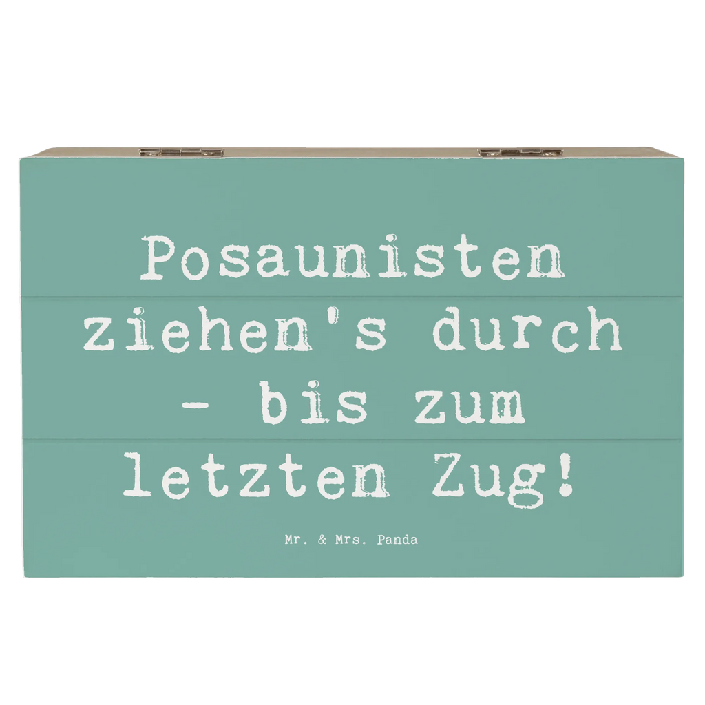 Holzkiste Spruch Trombone Durchzieher Holzkiste, Kiste, Schatzkiste, Truhe, Schatulle, XXL, Erinnerungsbox, Erinnerungskiste, Dekokiste, Aufbewahrungsbox, Geschenkbox, Geschenkdose, Instrumente, Geschenke Musiker, Musikliebhaber