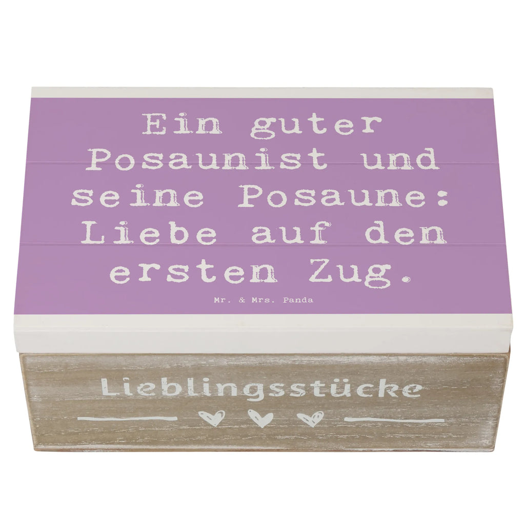 Holzkiste Spruch Posaune Liebe Holzkiste, Kiste, Schatzkiste, Truhe, Schatulle, XXL, Erinnerungsbox, Erinnerungskiste, Dekokiste, Aufbewahrungsbox, Geschenkbox, Geschenkdose, Instrumente, Geschenke Musiker, Musikliebhaber