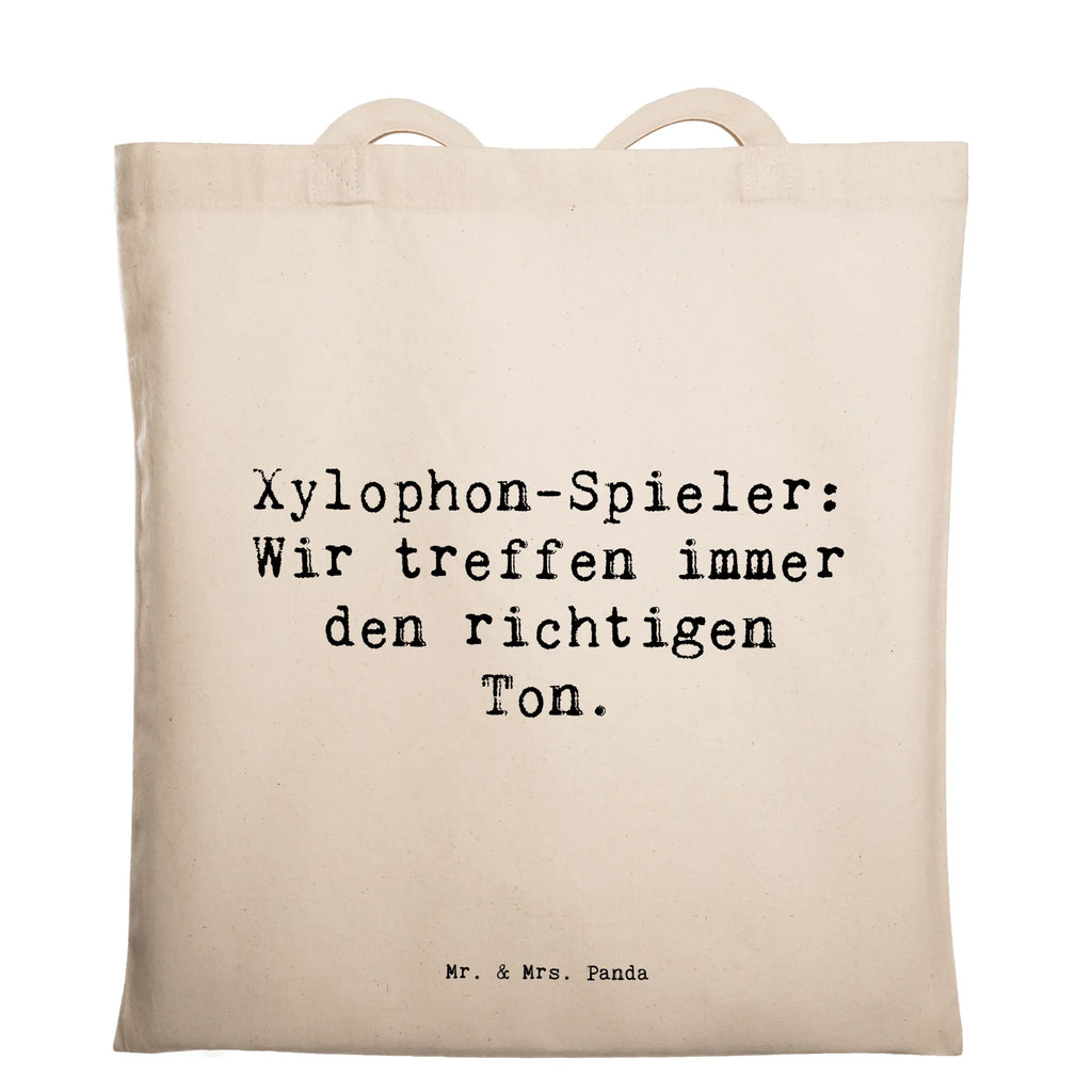 Tragetasche Spruch Xylophon Melodie