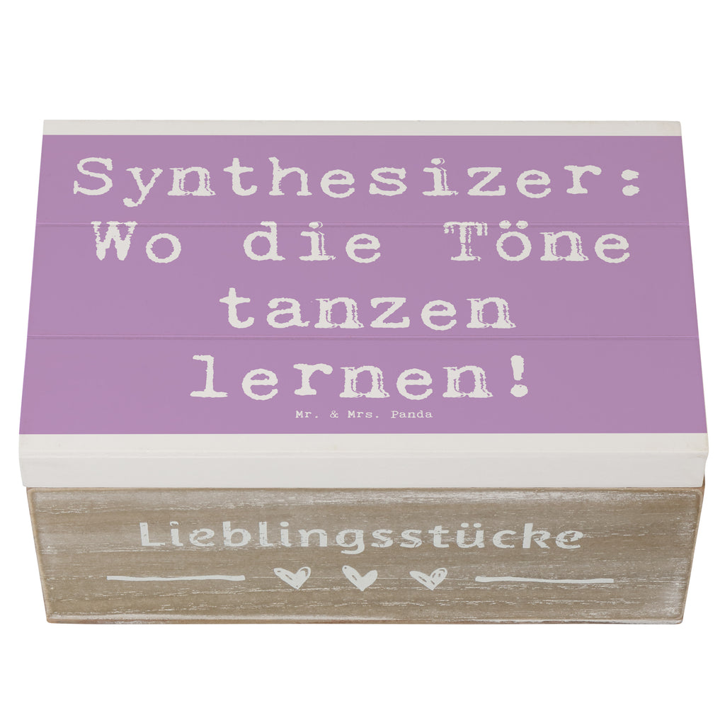 Holzkiste Spruch Synthesizer Tanz Holzkiste, Kiste, Schatzkiste, Truhe, Schatulle, XXL, Erinnerungsbox, Erinnerungskiste, Dekokiste, Aufbewahrungsbox, Geschenkbox, Geschenkdose, Instrumente, Geschenke Musiker, Musikliebhaber