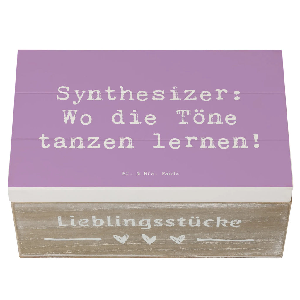 Holzkiste Spruch Synthesizer Tanz Holzkiste, Kiste, Schatzkiste, Truhe, Schatulle, XXL, Erinnerungsbox, Erinnerungskiste, Dekokiste, Aufbewahrungsbox, Geschenkbox, Geschenkdose, Instrumente, Geschenke Musiker, Musikliebhaber