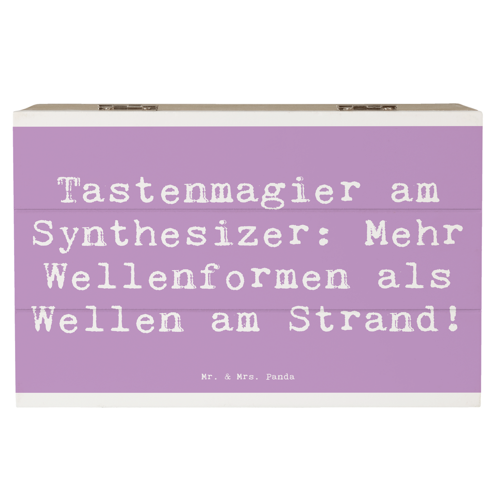 Holzkiste Spruch Synthesizer Magie Holzkiste, Kiste, Schatzkiste, Truhe, Schatulle, XXL, Erinnerungsbox, Erinnerungskiste, Dekokiste, Aufbewahrungsbox, Geschenkbox, Geschenkdose, Instrumente, Geschenke Musiker, Musikliebhaber