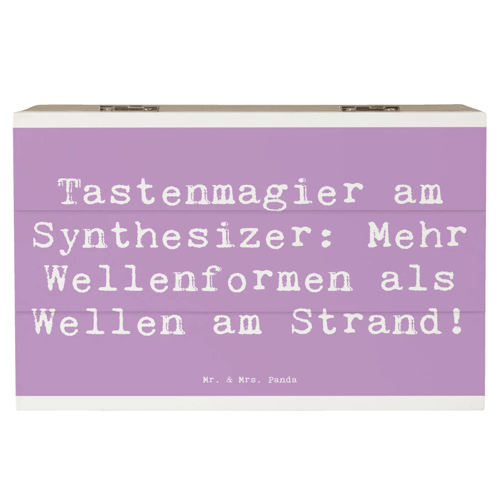 Holzkiste Spruch Synthesizer Magie Holzkiste, Kiste, Schatzkiste, Truhe, Schatulle, XXL, Erinnerungsbox, Erinnerungskiste, Dekokiste, Aufbewahrungsbox, Geschenkbox, Geschenkdose, Instrumente, Geschenke Musiker, Musikliebhaber