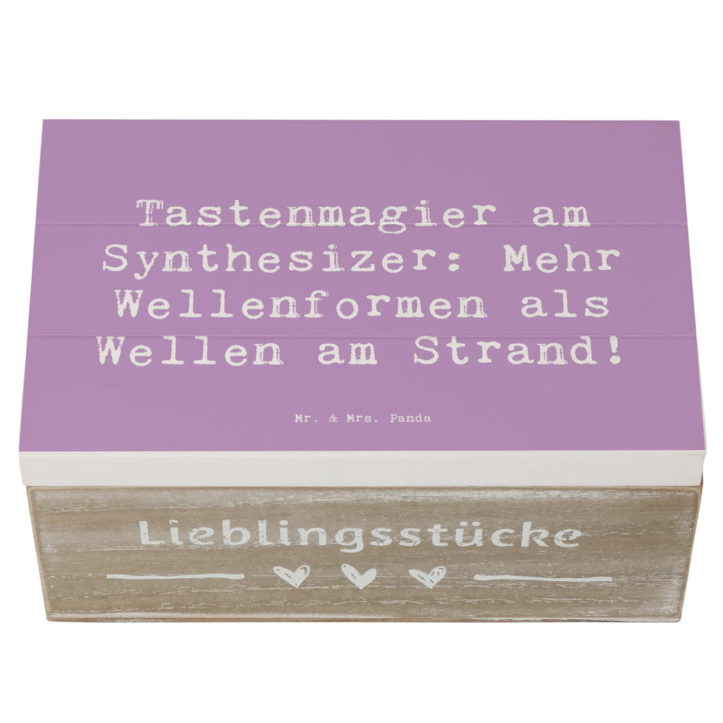 Holzkiste Spruch Synthesizer Magie Holzkiste, Kiste, Schatzkiste, Truhe, Schatulle, XXL, Erinnerungsbox, Erinnerungskiste, Dekokiste, Aufbewahrungsbox, Geschenkbox, Geschenkdose, Instrumente, Geschenke Musiker, Musikliebhaber