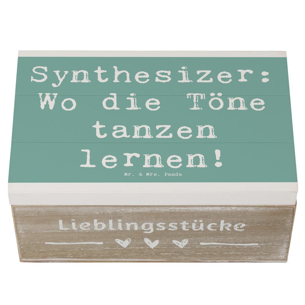 Holzkiste Spruch Synthesizer Tanz Holzkiste, Kiste, Schatzkiste, Truhe, Schatulle, XXL, Erinnerungsbox, Erinnerungskiste, Dekokiste, Aufbewahrungsbox, Geschenkbox, Geschenkdose, Instrumente, Geschenke Musiker, Musikliebhaber