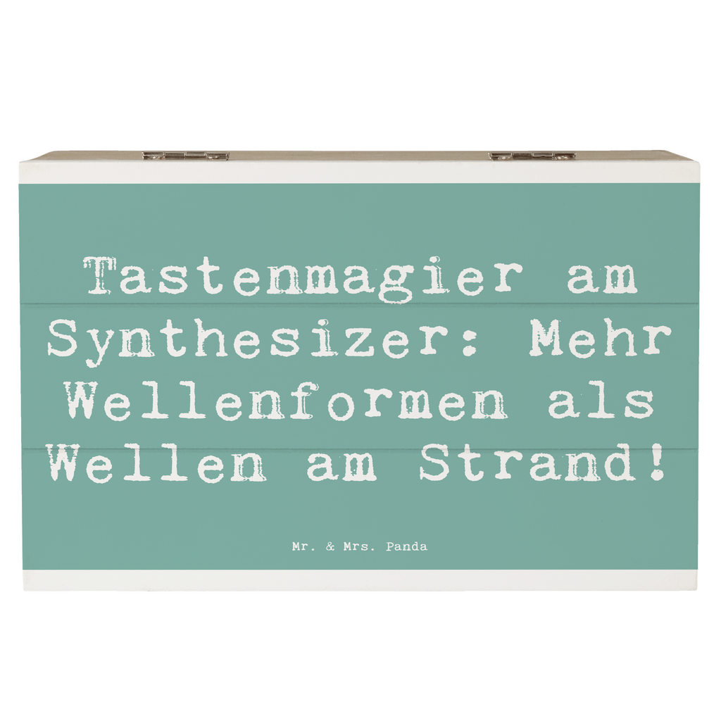 Holzkiste Spruch Synthesizer Magie Holzkiste, Kiste, Schatzkiste, Truhe, Schatulle, XXL, Erinnerungsbox, Erinnerungskiste, Dekokiste, Aufbewahrungsbox, Geschenkbox, Geschenkdose, Instrumente, Geschenke Musiker, Musikliebhaber