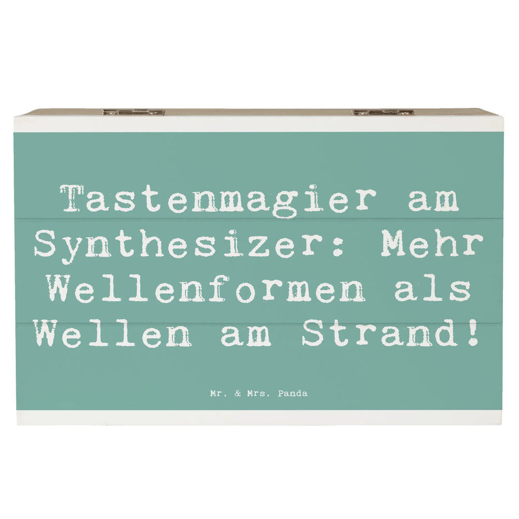 Holzkiste Spruch Synthesizer Magie Holzkiste, Kiste, Schatzkiste, Truhe, Schatulle, XXL, Erinnerungsbox, Erinnerungskiste, Dekokiste, Aufbewahrungsbox, Geschenkbox, Geschenkdose, Instrumente, Geschenke Musiker, Musikliebhaber