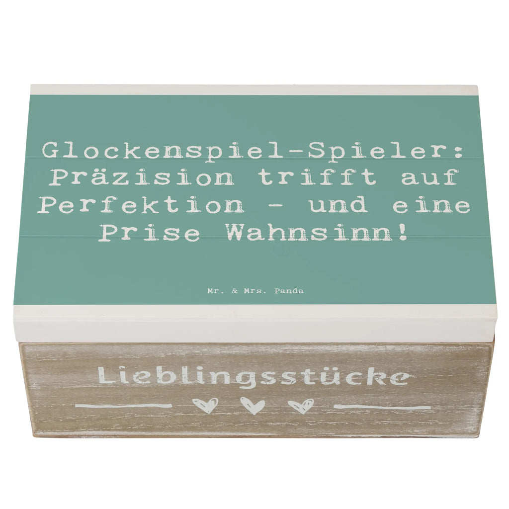 Holzkiste Spruch Glockenspiel Kultur Holzkiste, Kiste, Schatzkiste, Truhe, Schatulle, XXL, Erinnerungsbox, Erinnerungskiste, Dekokiste, Aufbewahrungsbox, Geschenkbox, Geschenkdose, Instrumente, Geschenke Musiker, Musikliebhaber