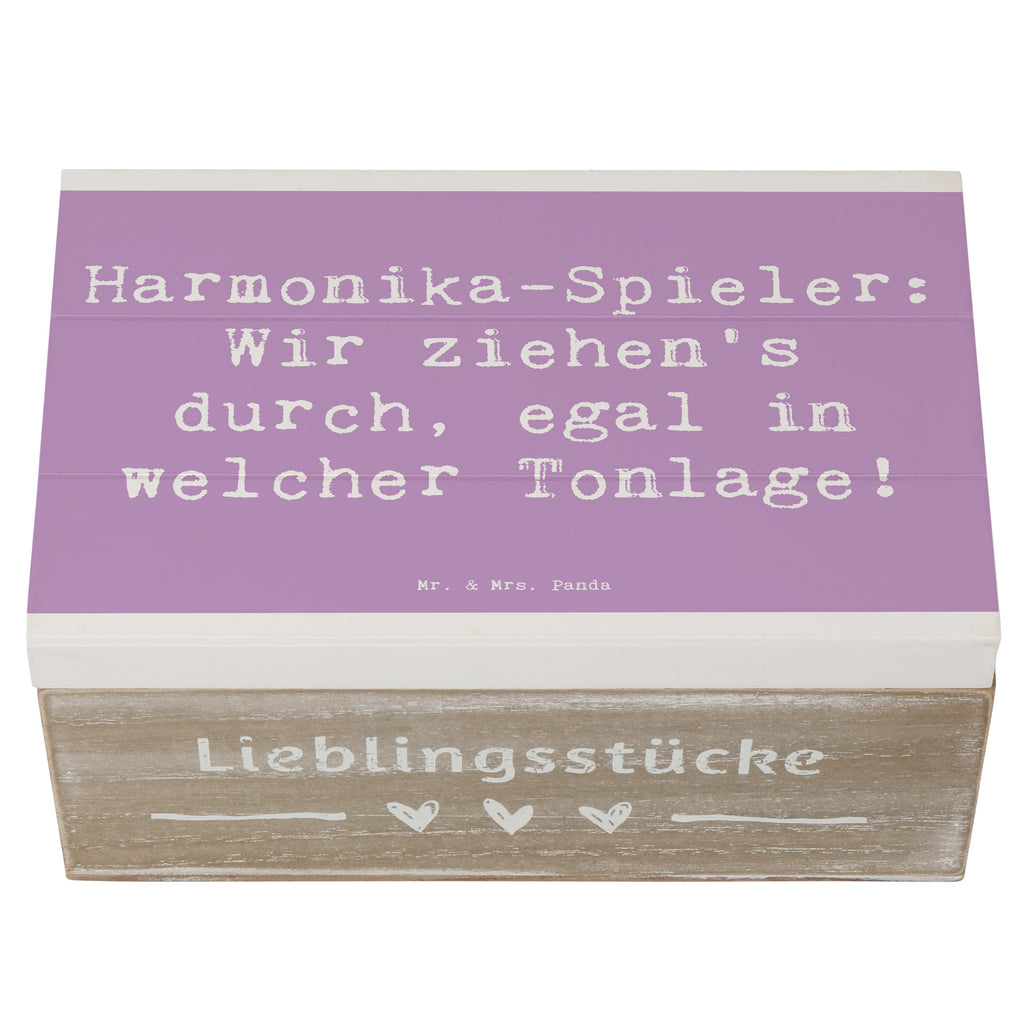 Holzkiste Spruch Harmonika Spieler Holzkiste, Kiste, Schatzkiste, Truhe, Schatulle, XXL, Erinnerungsbox, Erinnerungskiste, Dekokiste, Aufbewahrungsbox, Geschenkbox, Geschenkdose, Instrumente, Geschenke Musiker, Musikliebhaber