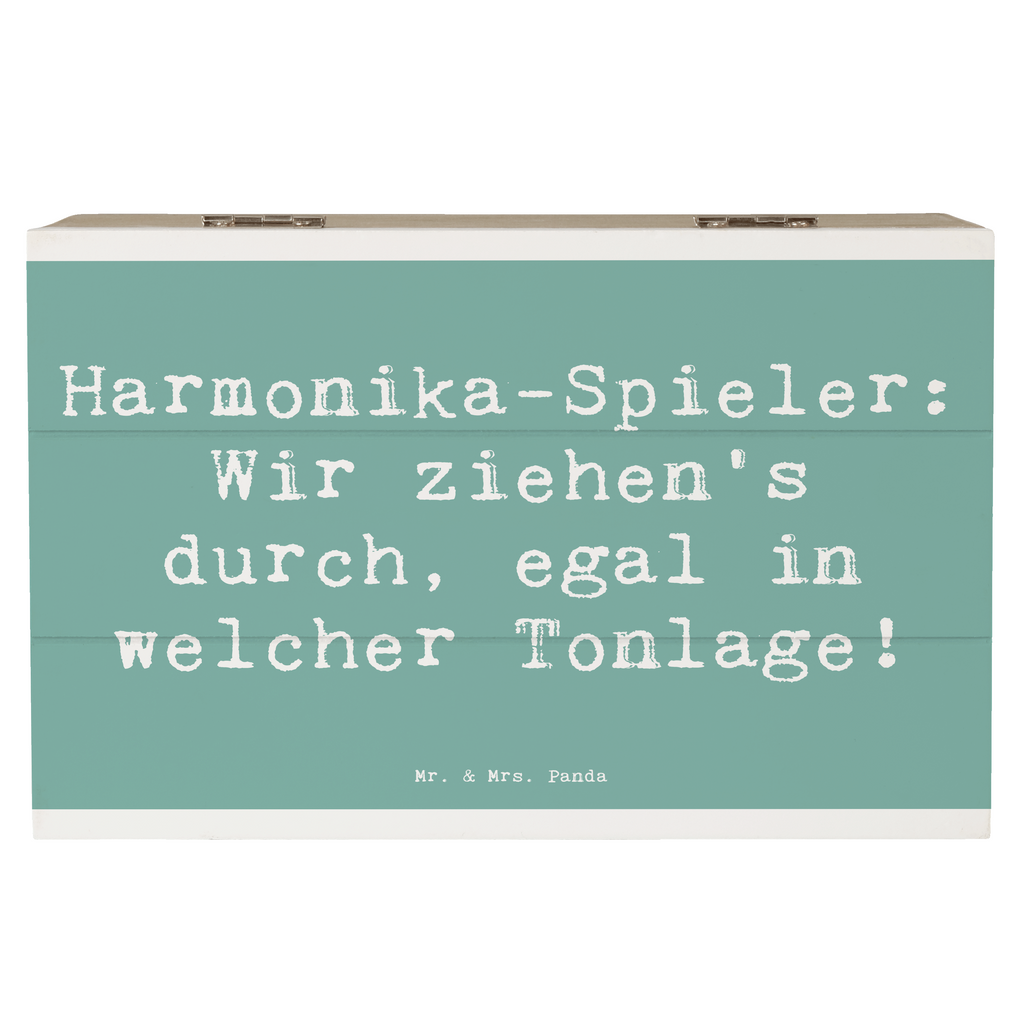 Holzkiste Spruch Harmonika Spieler Holzkiste, Kiste, Schatzkiste, Truhe, Schatulle, XXL, Erinnerungsbox, Erinnerungskiste, Dekokiste, Aufbewahrungsbox, Geschenkbox, Geschenkdose, Instrumente, Geschenke Musiker, Musikliebhaber