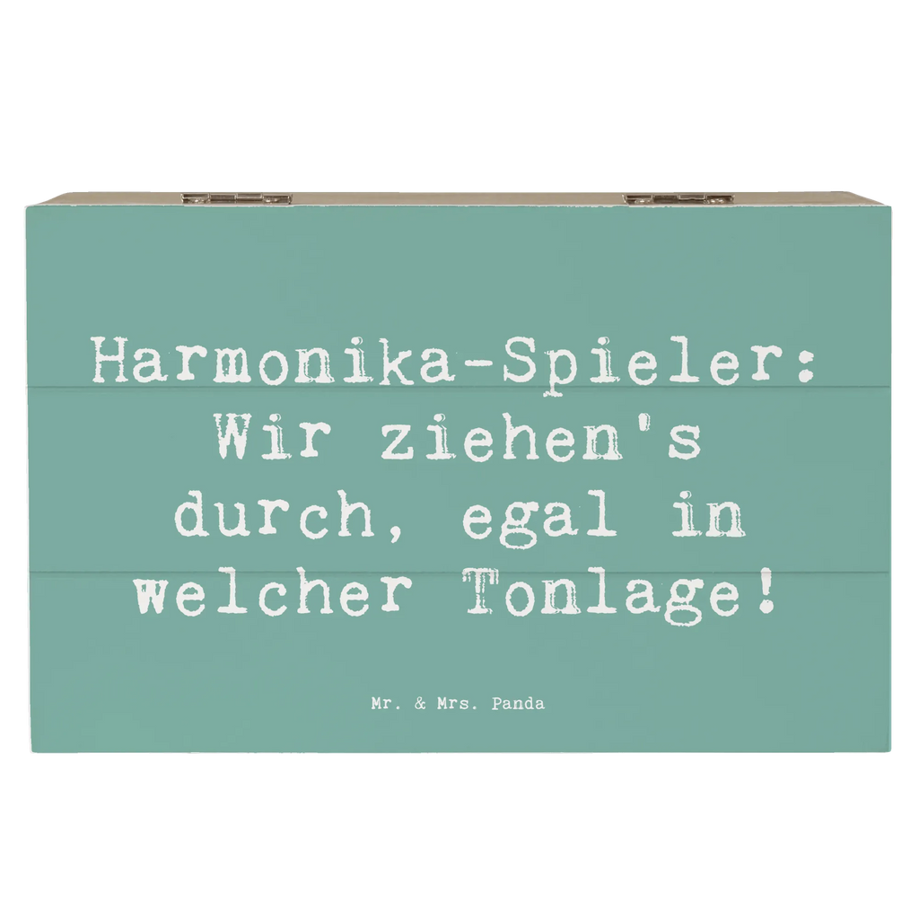 Holzkiste Spruch Harmonika Spieler Holzkiste, Kiste, Schatzkiste, Truhe, Schatulle, XXL, Erinnerungsbox, Erinnerungskiste, Dekokiste, Aufbewahrungsbox, Geschenkbox, Geschenkdose, Instrumente, Geschenke Musiker, Musikliebhaber