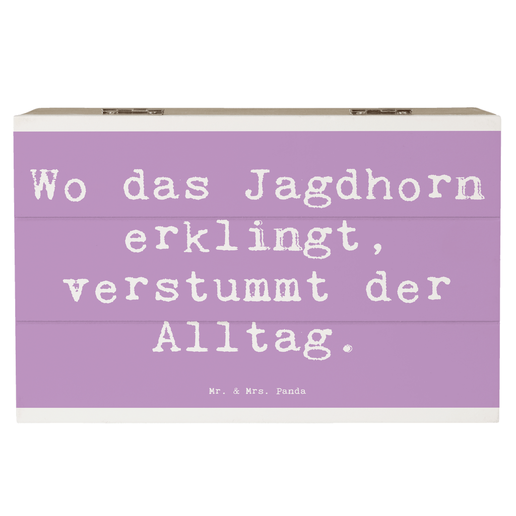 Holzkiste Spruch Jagdhorn Melodie Holzkiste, Kiste, Schatzkiste, Truhe, Schatulle, XXL, Erinnerungsbox, Erinnerungskiste, Dekokiste, Aufbewahrungsbox, Geschenkbox, Geschenkdose, Instrumente, Geschenke Musiker, Musikliebhaber