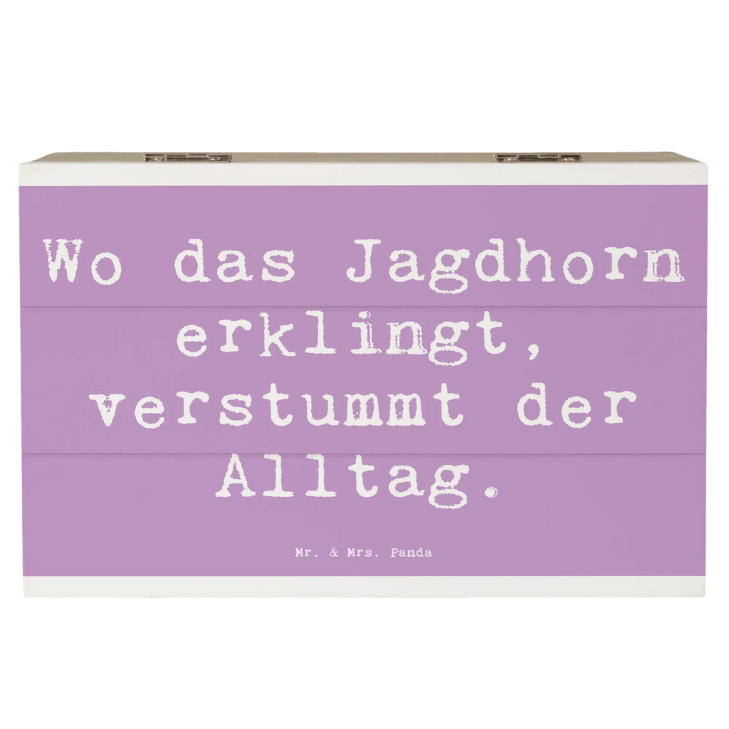 Holzkiste Spruch Jagdhorn Melodie Holzkiste, Kiste, Schatzkiste, Truhe, Schatulle, XXL, Erinnerungsbox, Erinnerungskiste, Dekokiste, Aufbewahrungsbox, Geschenkbox, Geschenkdose, Instrumente, Geschenke Musiker, Musikliebhaber