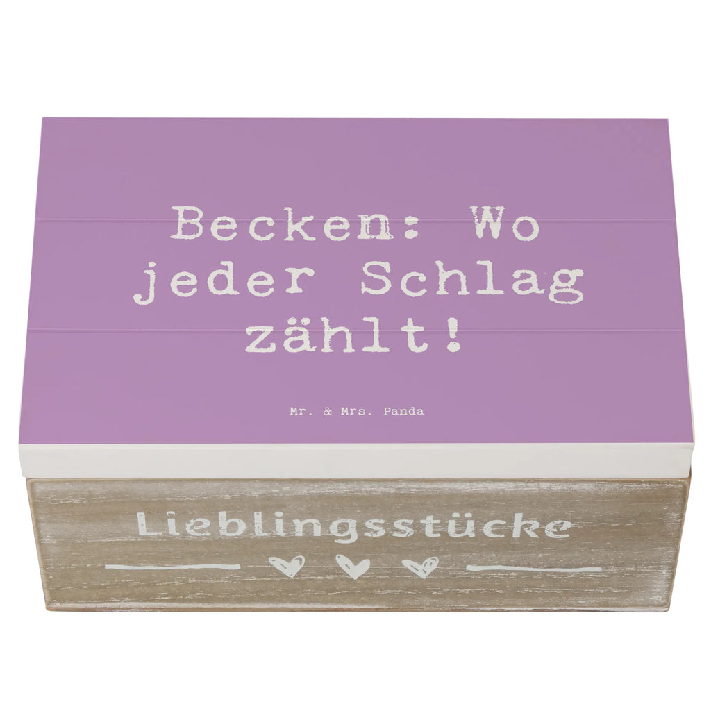 Holzkiste Spruch Becken Holzkiste, Kiste, Schatzkiste, Truhe, Schatulle, XXL, Erinnerungsbox, Erinnerungskiste, Dekokiste, Aufbewahrungsbox, Geschenkbox, Geschenkdose, Instrumente, Geschenke Musiker, Musikliebhaber