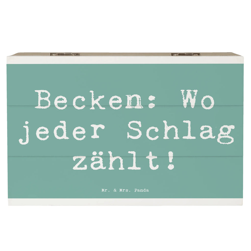 Holzkiste Spruch Becken Holzkiste, Kiste, Schatzkiste, Truhe, Schatulle, XXL, Erinnerungsbox, Erinnerungskiste, Dekokiste, Aufbewahrungsbox, Geschenkbox, Geschenkdose, Instrumente, Geschenke Musiker, Musikliebhaber