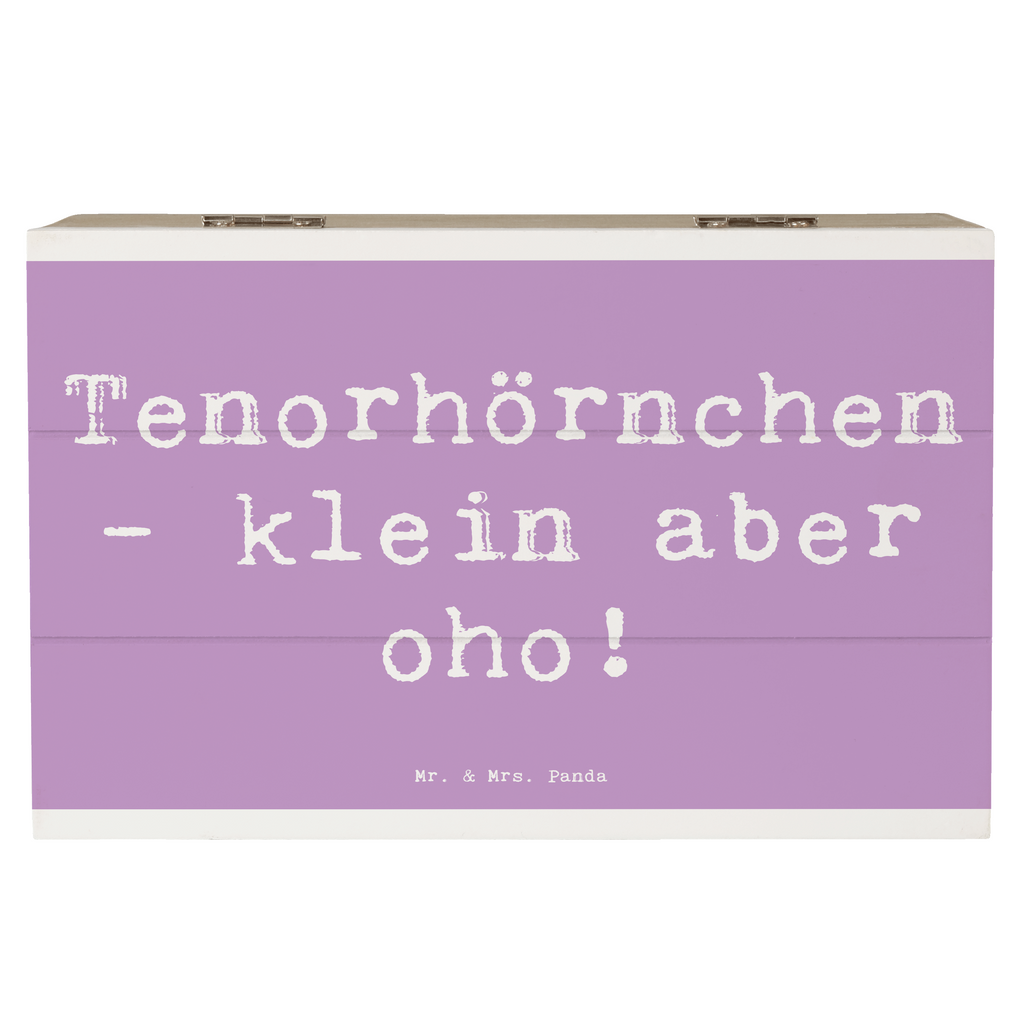 Holzkiste Spruch Tenorhörnchen Magie Holzkiste, Kiste, Schatzkiste, Truhe, Schatulle, XXL, Erinnerungsbox, Erinnerungskiste, Dekokiste, Aufbewahrungsbox, Geschenkbox, Geschenkdose, Instrumente, Geschenke Musiker, Musikliebhaber