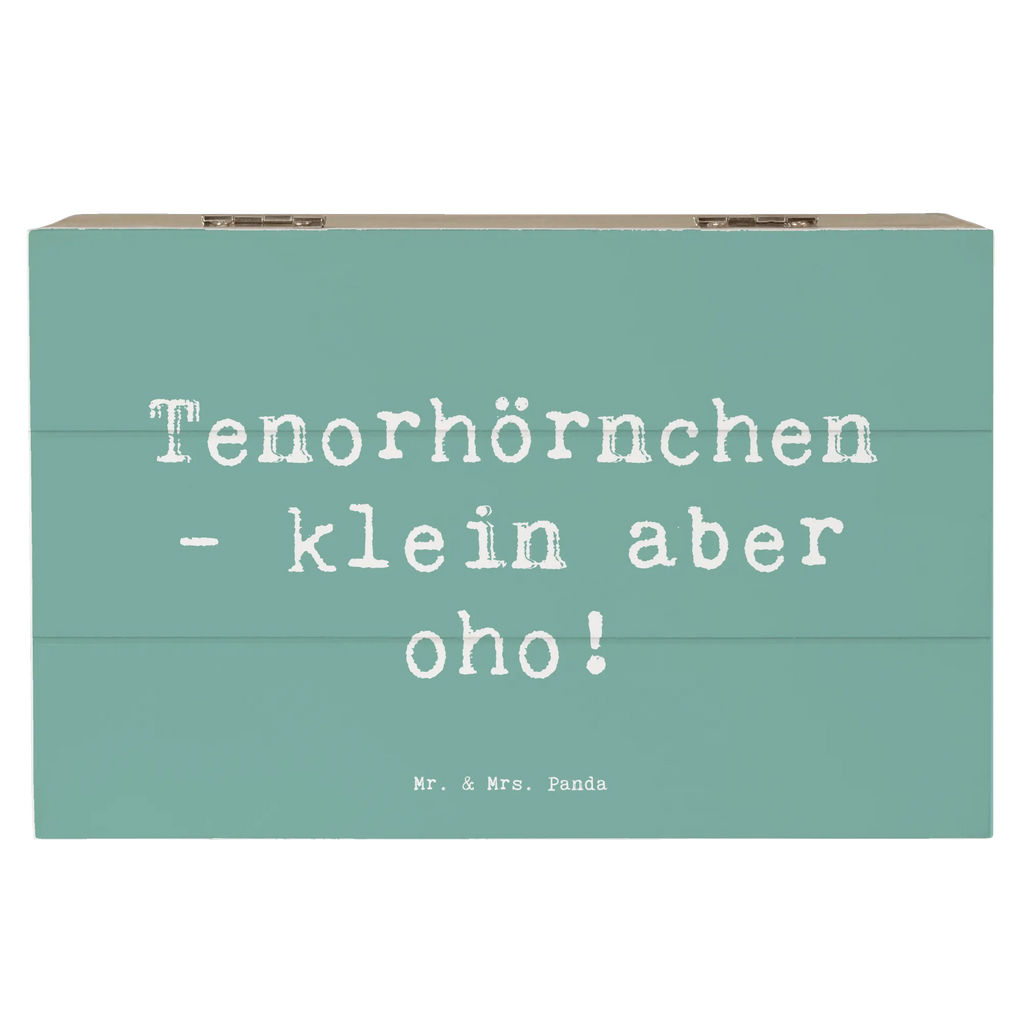 Holzkiste Spruch Tenorhörnchen Magie Holzkiste, Kiste, Schatzkiste, Truhe, Schatulle, XXL, Erinnerungsbox, Erinnerungskiste, Dekokiste, Aufbewahrungsbox, Geschenkbox, Geschenkdose, Instrumente, Geschenke Musiker, Musikliebhaber