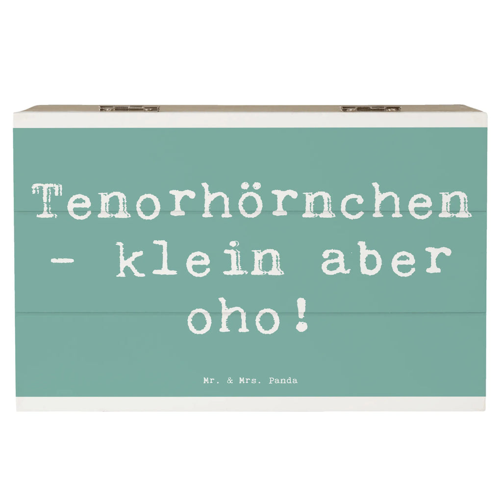 Holzkiste Spruch Tenorhörnchen Magie Holzkiste, Kiste, Schatzkiste, Truhe, Schatulle, XXL, Erinnerungsbox, Erinnerungskiste, Dekokiste, Aufbewahrungsbox, Geschenkbox, Geschenkdose, Instrumente, Geschenke Musiker, Musikliebhaber