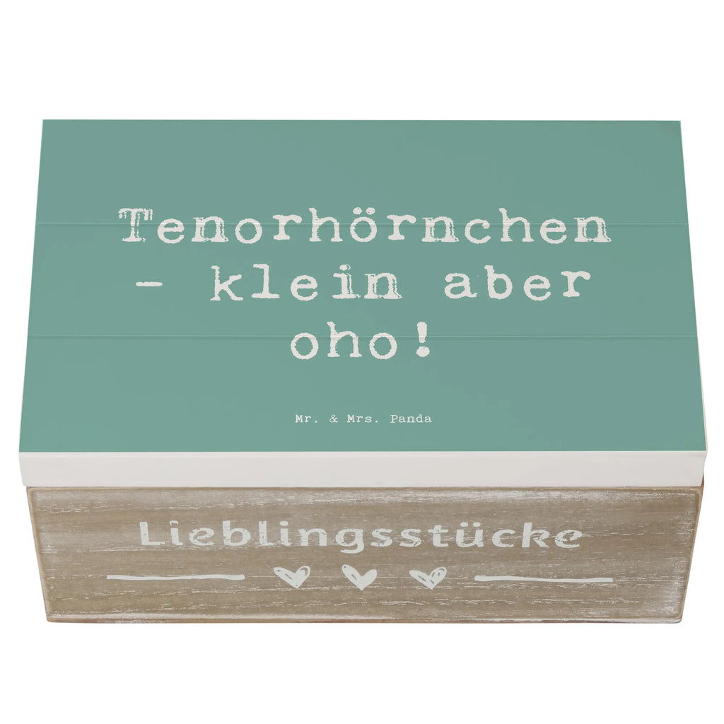 Holzkiste Spruch Tenorhörnchen Magie Holzkiste, Kiste, Schatzkiste, Truhe, Schatulle, XXL, Erinnerungsbox, Erinnerungskiste, Dekokiste, Aufbewahrungsbox, Geschenkbox, Geschenkdose, Instrumente, Geschenke Musiker, Musikliebhaber