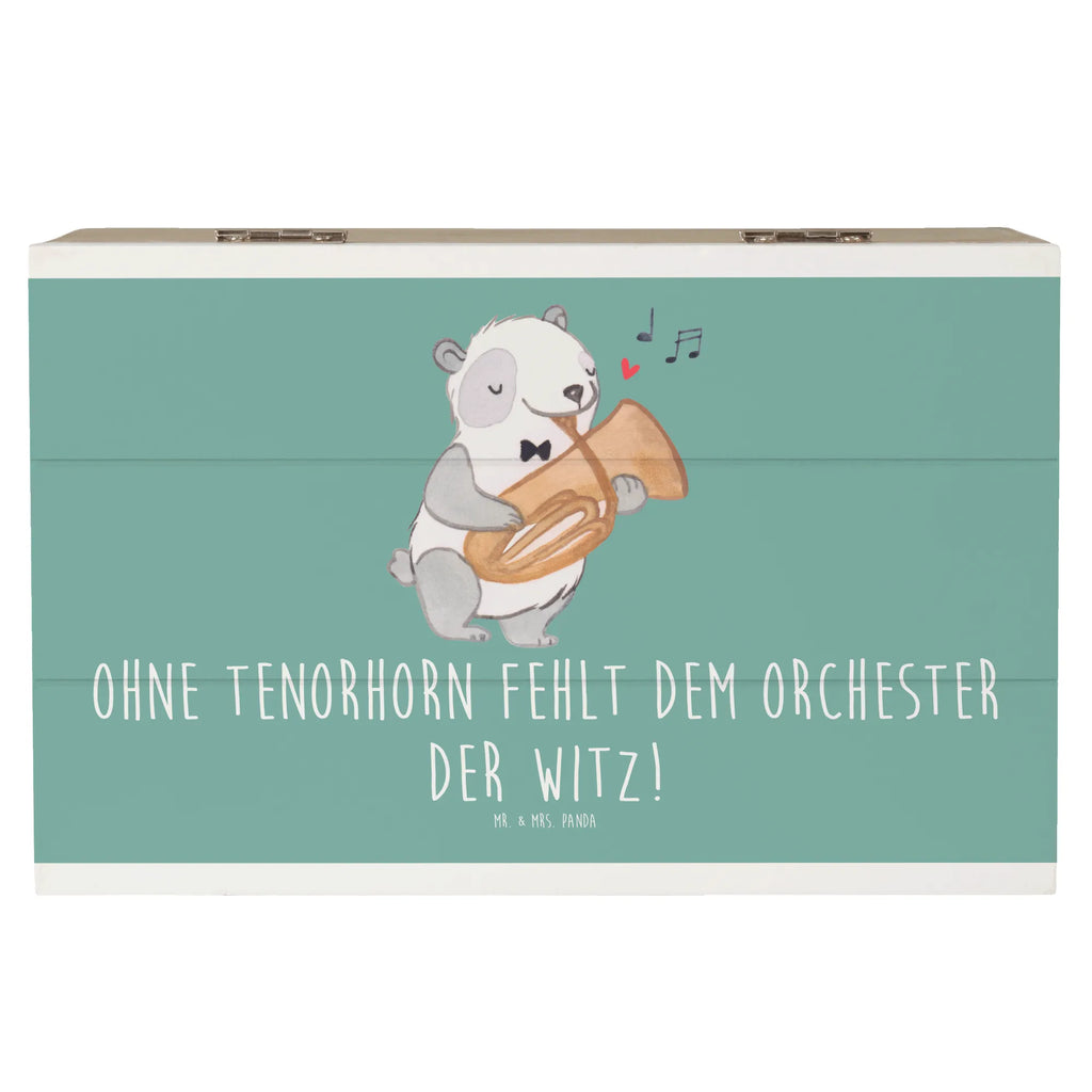 Holzkiste Tenorhorn Witz Holzkiste, Kiste, Schatzkiste, Truhe, Schatulle, XXL, Erinnerungsbox, Erinnerungskiste, Dekokiste, Aufbewahrungsbox, Geschenkbox, Geschenkdose, Instrumente, Geschenke Musiker, Musikliebhaber