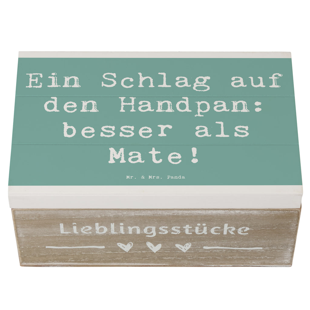 Holzkiste Spruch Handpan Zauber Holzkiste, Kiste, Schatzkiste, Truhe, Schatulle, XXL, Erinnerungsbox, Erinnerungskiste, Dekokiste, Aufbewahrungsbox, Geschenkbox, Geschenkdose, Instrumente, Geschenke Musiker, Musikliebhaber