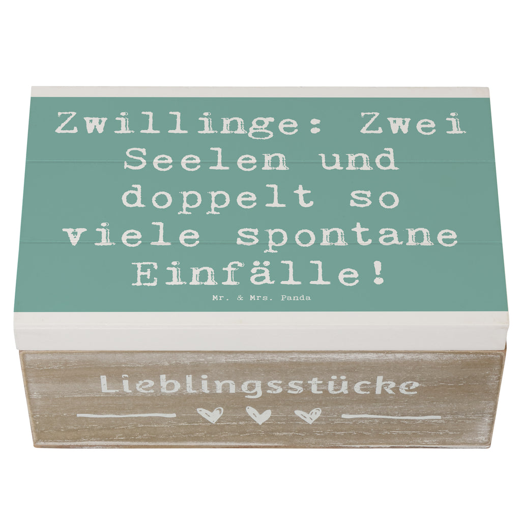 Holzkiste Spruch Zwillinge Abenteuer Holzkiste, Kiste, Schatzkiste, Truhe, Schatulle, XXL, Erinnerungsbox, Erinnerungskiste, Dekokiste, Aufbewahrungsbox, Geschenkbox, Geschenkdose, Tierkreiszeichen, Sternzeichen, Horoskop, Astrologie, Aszendent