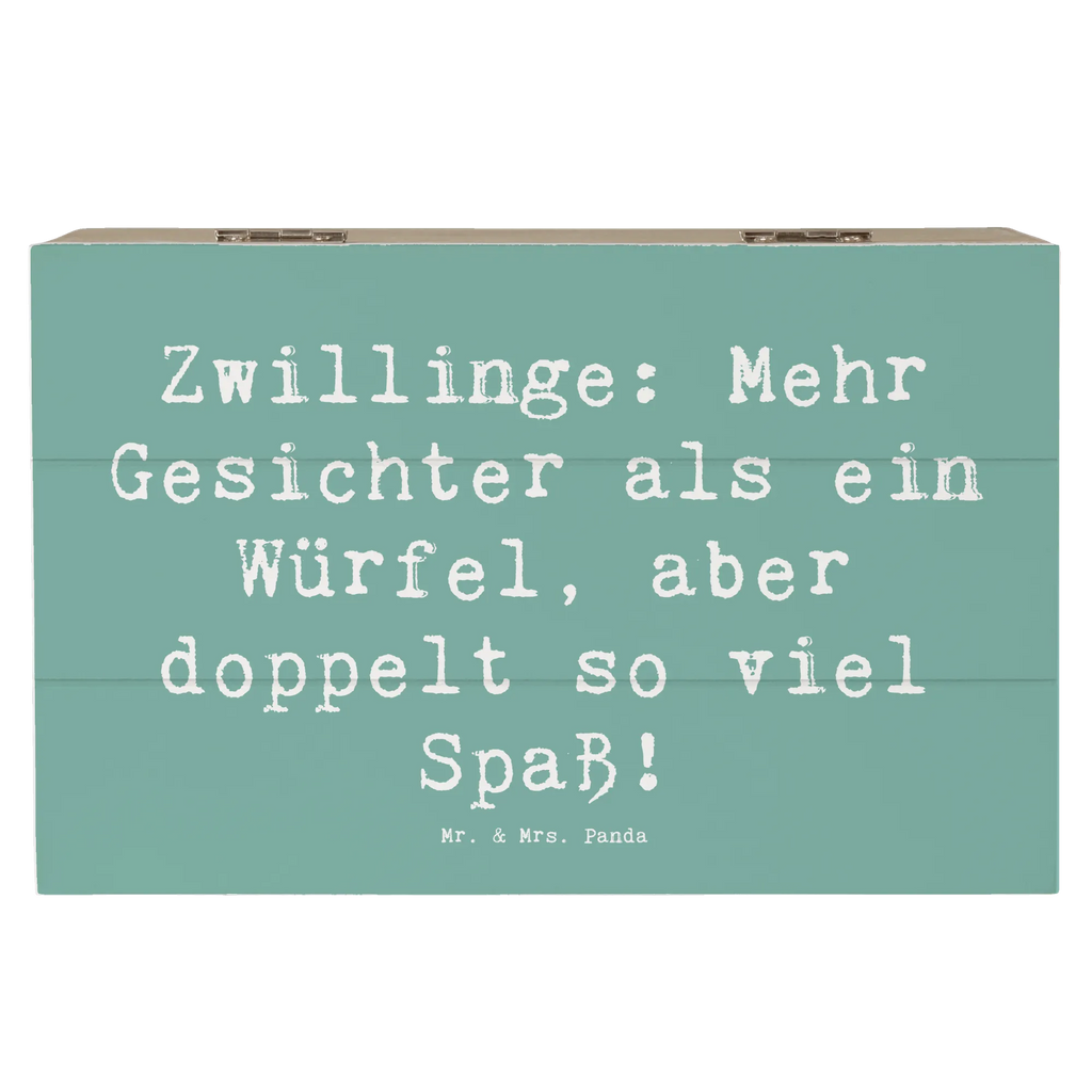 Holzkiste Spruch Zwillinge Spaß Holzkiste, Kiste, Schatzkiste, Truhe, Schatulle, XXL, Erinnerungsbox, Erinnerungskiste, Dekokiste, Aufbewahrungsbox, Geschenkbox, Geschenkdose, Tierkreiszeichen, Sternzeichen, Horoskop, Astrologie, Aszendent