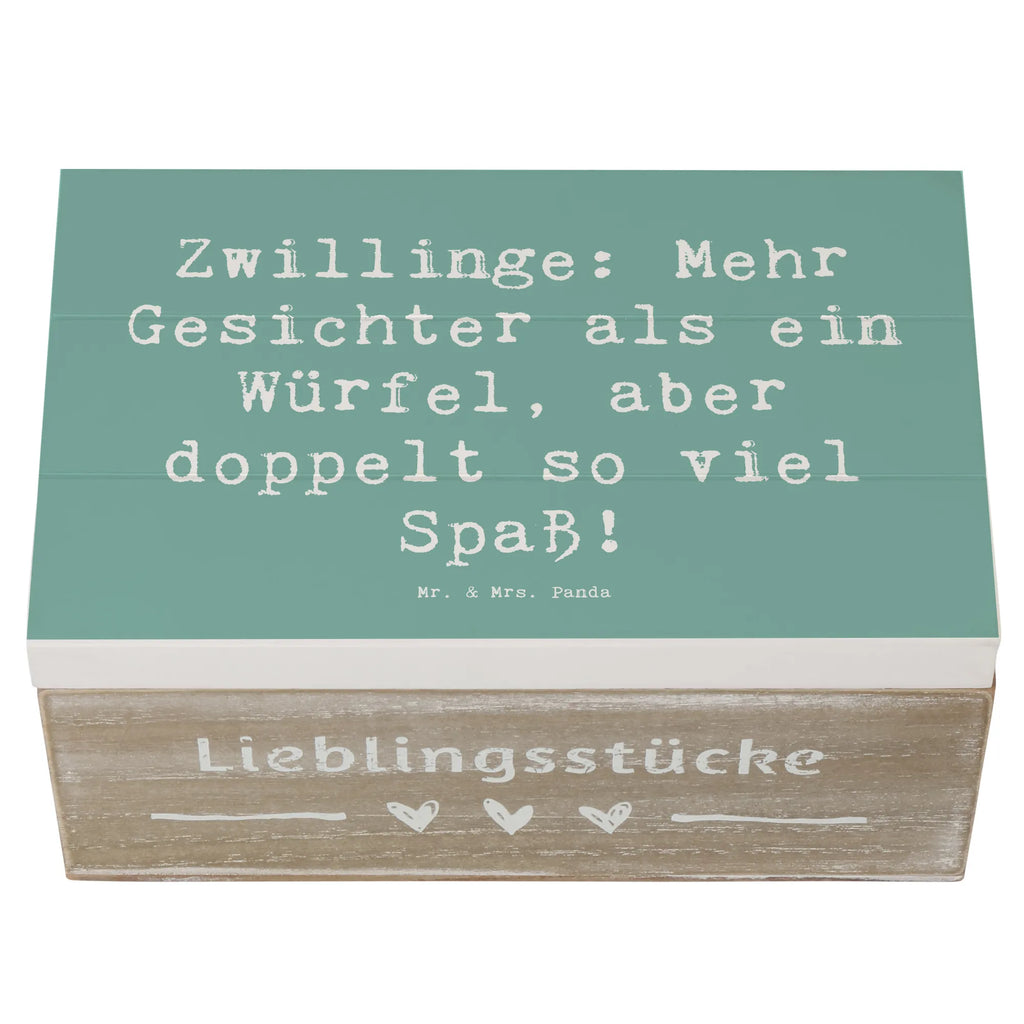 Holzkiste Spruch Zwillinge Spaß Holzkiste, Kiste, Schatzkiste, Truhe, Schatulle, XXL, Erinnerungsbox, Erinnerungskiste, Dekokiste, Aufbewahrungsbox, Geschenkbox, Geschenkdose, Tierkreiszeichen, Sternzeichen, Horoskop, Astrologie, Aszendent