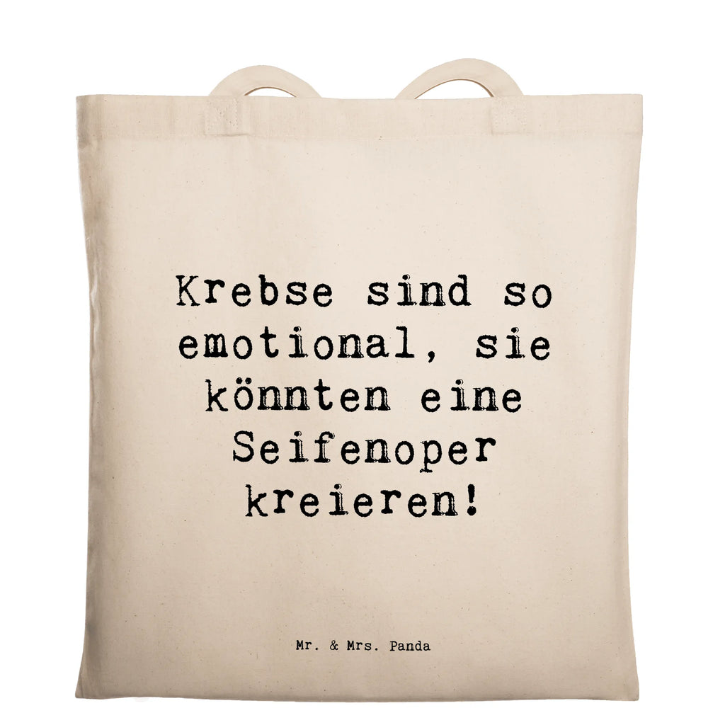 Tragetasche Spruch Emotionaler Krebs Beuteltasche, Beutel, Einkaufstasche, Jutebeutel, Stoffbeutel, Tasche, Shopper, Umhängetasche, Strandtasche, Schultertasche, Stofftasche, Tragetasche, Badetasche, Jutetasche, Einkaufstüte, Laptoptasche, Tierkreiszeichen, Sternzeichen, Horoskop, Astrologie, Aszendent