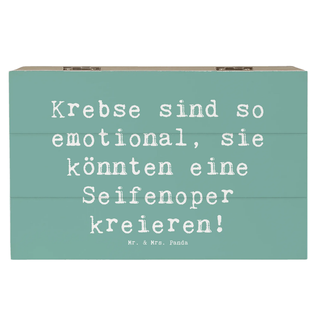 Holzkiste Spruch Emotionaler Krebs Holzkiste, Kiste, Schatzkiste, Truhe, Schatulle, XXL, Erinnerungsbox, Erinnerungskiste, Dekokiste, Aufbewahrungsbox, Geschenkbox, Geschenkdose, Tierkreiszeichen, Sternzeichen, Horoskop, Astrologie, Aszendent