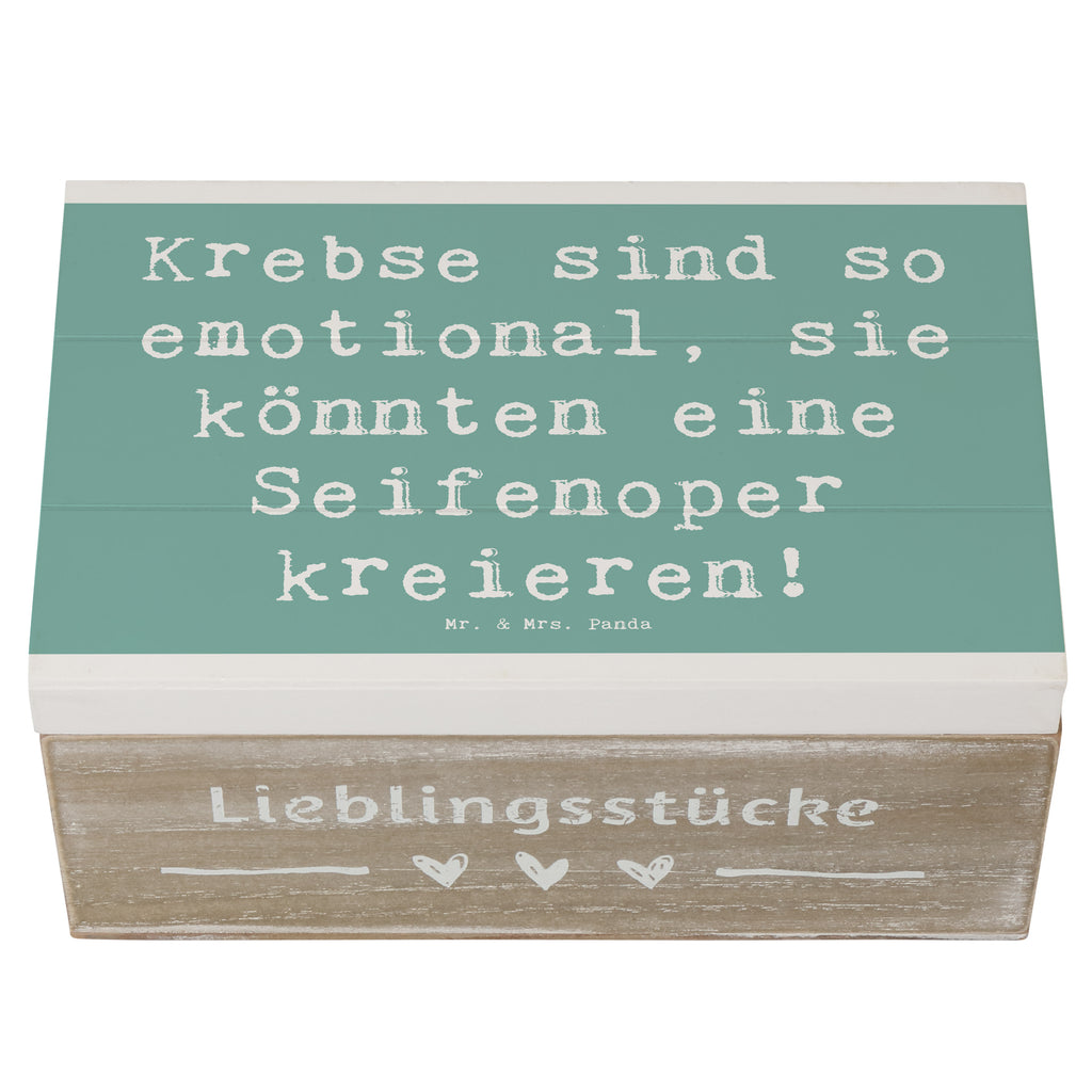 Holzkiste Spruch Emotionaler Krebs Holzkiste, Kiste, Schatzkiste, Truhe, Schatulle, XXL, Erinnerungsbox, Erinnerungskiste, Dekokiste, Aufbewahrungsbox, Geschenkbox, Geschenkdose, Tierkreiszeichen, Sternzeichen, Horoskop, Astrologie, Aszendent