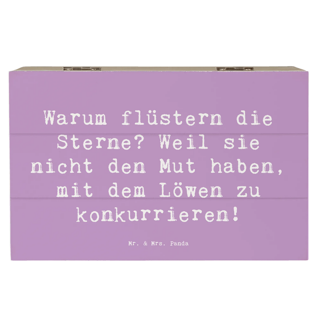 Holzkiste Spruch Sterne und Löwe Holzkiste, Kiste, Schatzkiste, Truhe, Schatulle, XXL, Erinnerungsbox, Erinnerungskiste, Dekokiste, Aufbewahrungsbox, Geschenkbox, Geschenkdose, Tierkreiszeichen, Sternzeichen, Horoskop, Astrologie, Aszendent