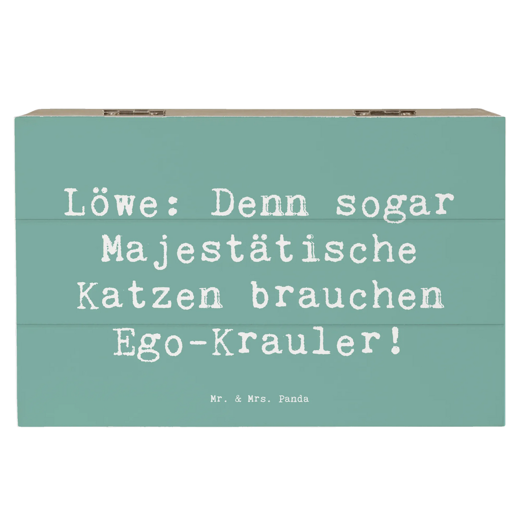 Holzkiste Spruch Majestätischer Löwe Holzkiste, Kiste, Schatzkiste, Truhe, Schatulle, XXL, Erinnerungsbox, Erinnerungskiste, Dekokiste, Aufbewahrungsbox, Geschenkbox, Geschenkdose, Tierkreiszeichen, Sternzeichen, Horoskop, Astrologie, Aszendent