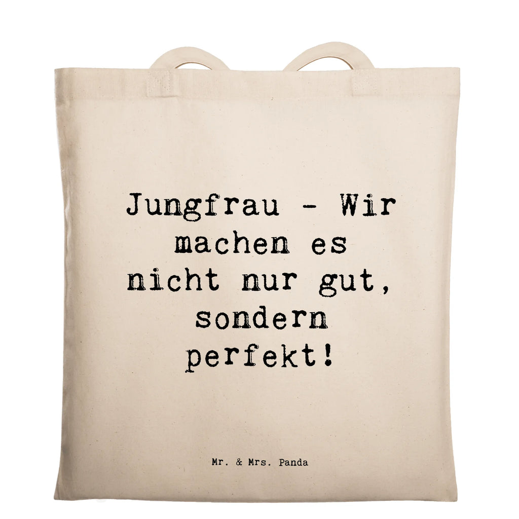 Tragetasche Spruch Jungfrau Perfektion Beuteltasche, Beutel, Einkaufstasche, Jutebeutel, Stoffbeutel, Tasche, Shopper, Umhängetasche, Strandtasche, Schultertasche, Stofftasche, Tragetasche, Badetasche, Jutetasche, Einkaufstüte, Laptoptasche, Tierkreiszeichen, Sternzeichen, Horoskop, Astrologie, Aszendent