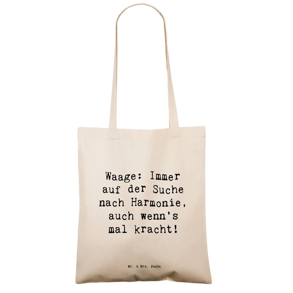 Tragetasche Spruch Waagen Harmonie Beuteltasche, Beutel, Einkaufstasche, Jutebeutel, Stoffbeutel, Tasche, Shopper, Umhängetasche, Strandtasche, Schultertasche, Stofftasche, Tragetasche, Badetasche, Jutetasche, Einkaufstüte, Laptoptasche, Tierkreiszeichen, Sternzeichen, Horoskop, Astrologie, Aszendent