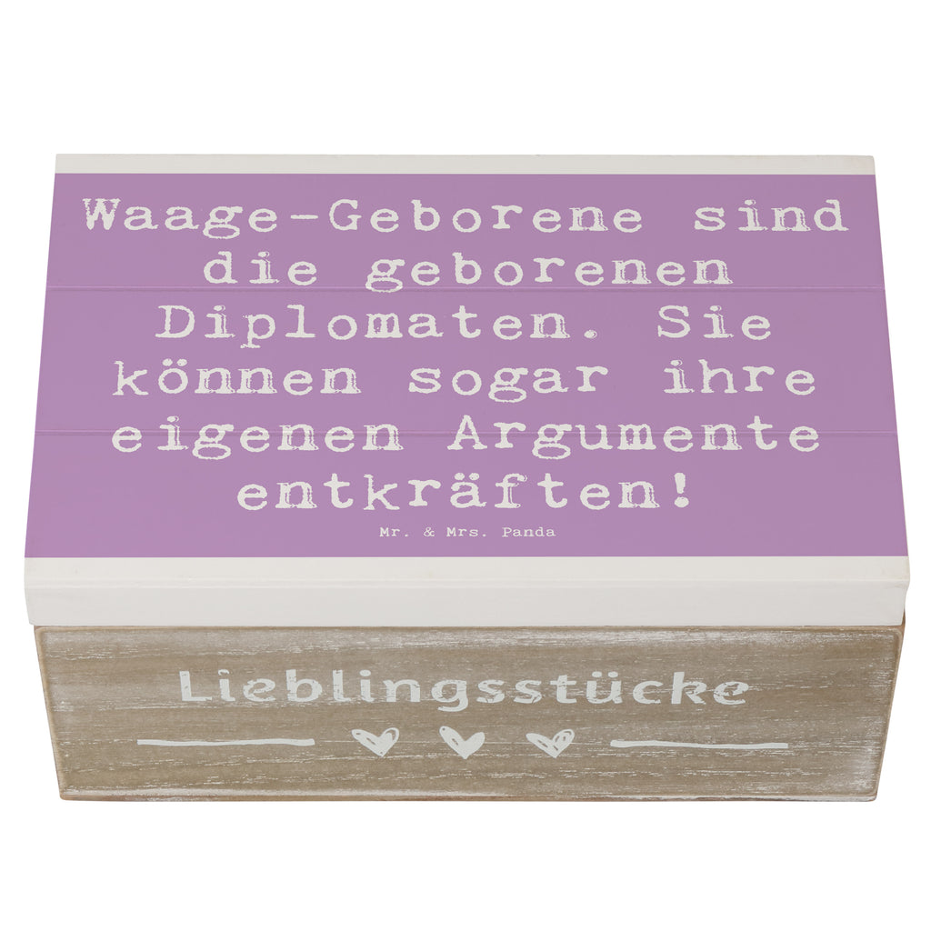 Holzkiste Spruch Diplomatische Waage Holzkiste, Kiste, Schatzkiste, Truhe, Schatulle, XXL, Erinnerungsbox, Erinnerungskiste, Dekokiste, Aufbewahrungsbox, Geschenkbox, Geschenkdose, Tierkreiszeichen, Sternzeichen, Horoskop, Astrologie, Aszendent