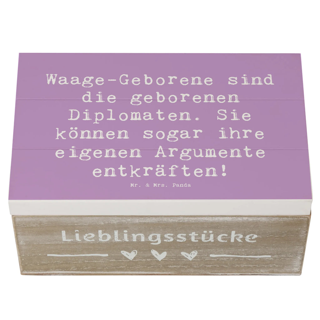 Holzkiste Spruch Diplomatische Waage Holzkiste, Kiste, Schatzkiste, Truhe, Schatulle, XXL, Erinnerungsbox, Erinnerungskiste, Dekokiste, Aufbewahrungsbox, Geschenkbox, Geschenkdose, Tierkreiszeichen, Sternzeichen, Horoskop, Astrologie, Aszendent